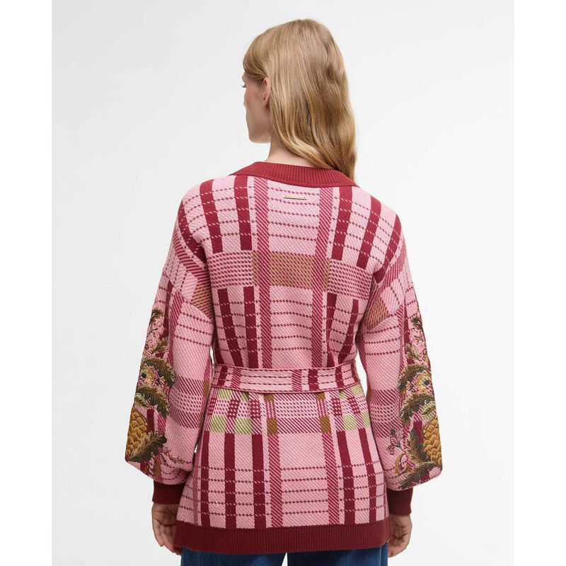 Barbour X FARM Rio Luisa Embroidered Cardigan image number 1